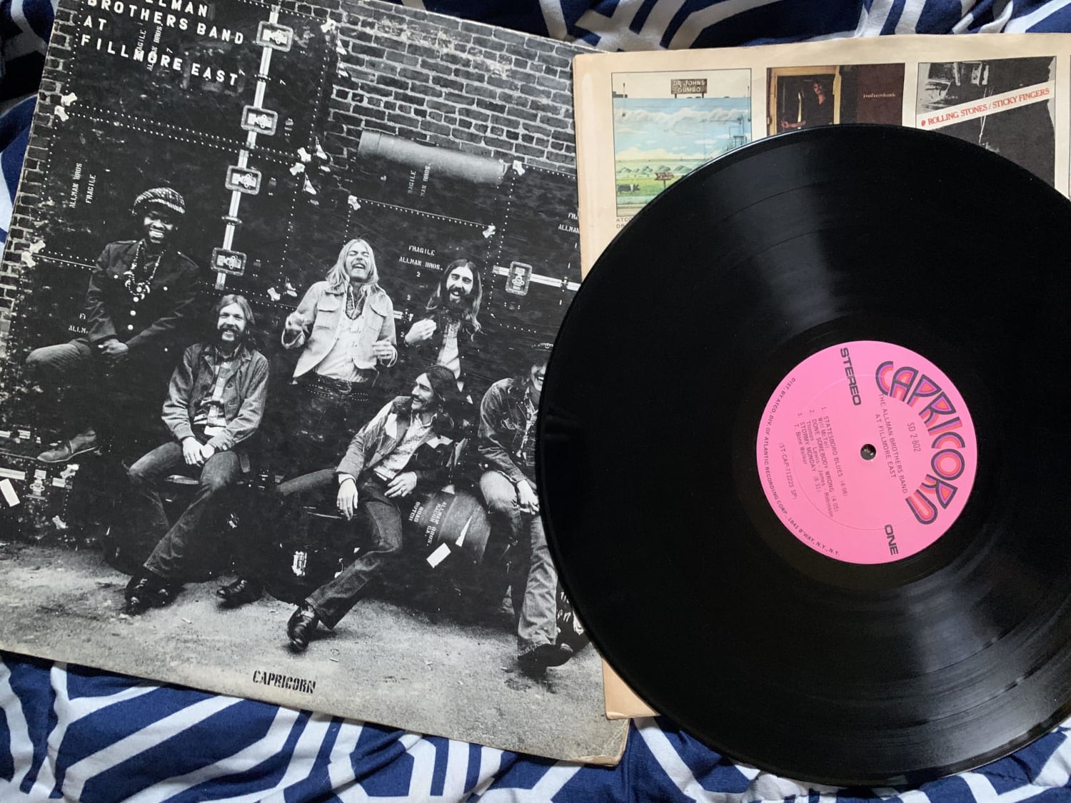 A first pressing Allman Brothers Band “At Fillmore East” (1971)