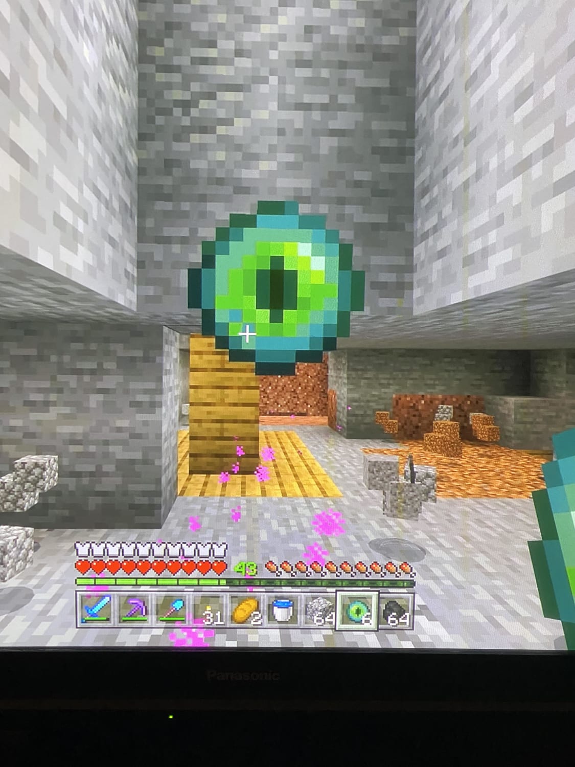 Hello I need help I followed the ender eye to this location but it is in the middle of the ocean inside a little sand island I dug to here and it stopped here I dug around and there where only a mineshaft no stronghold around what am I doing wrong?