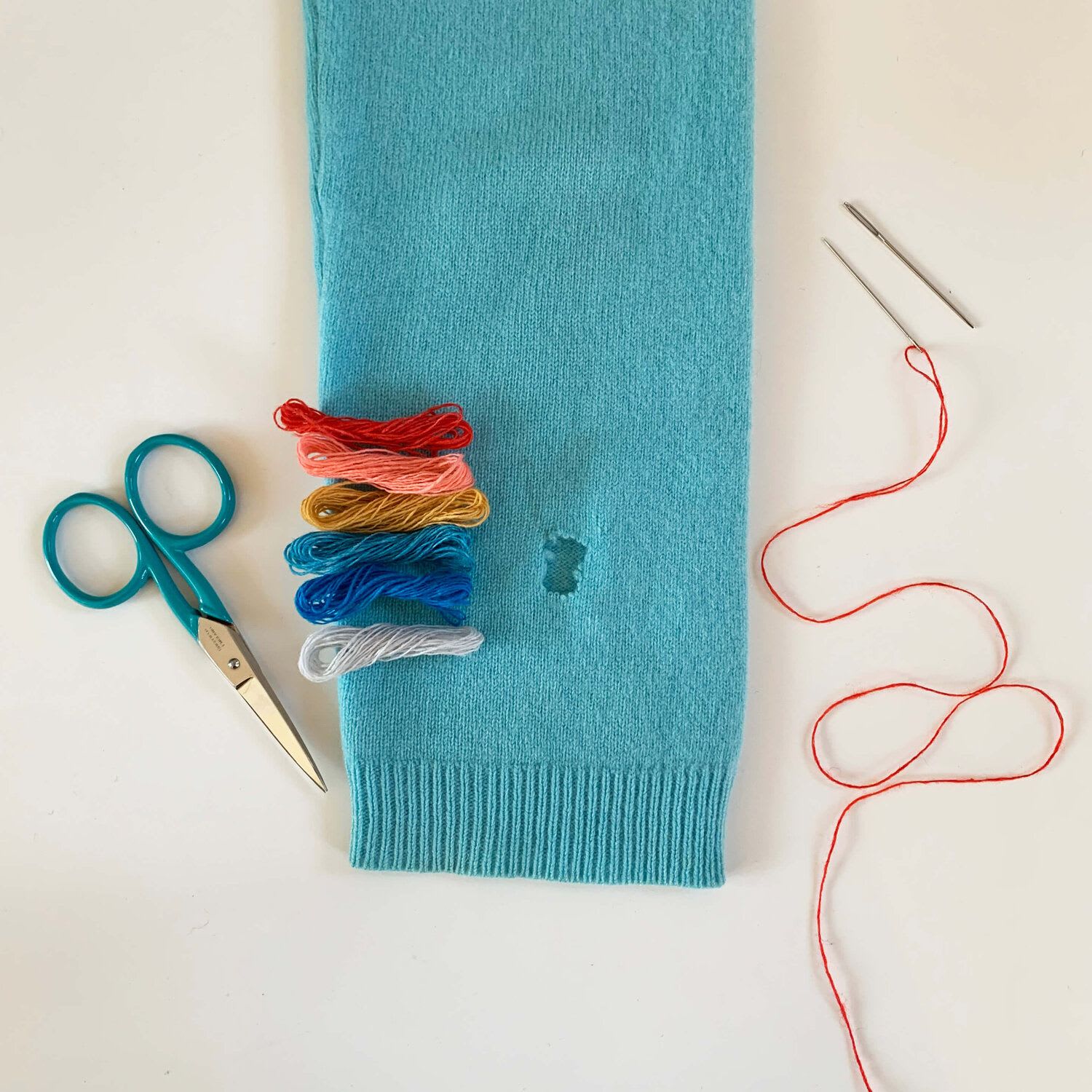 Visible Mending Projects- May
