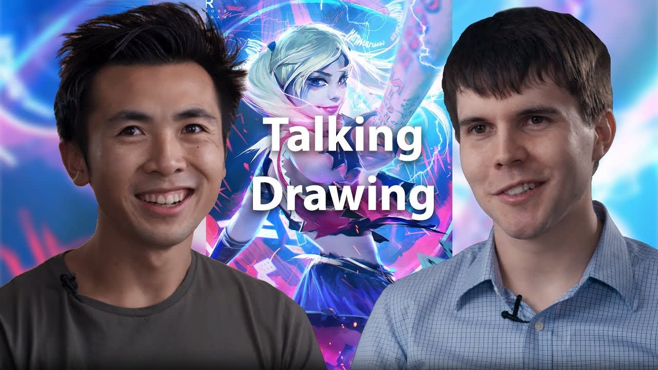 'How I learned to draw' with RossDraws