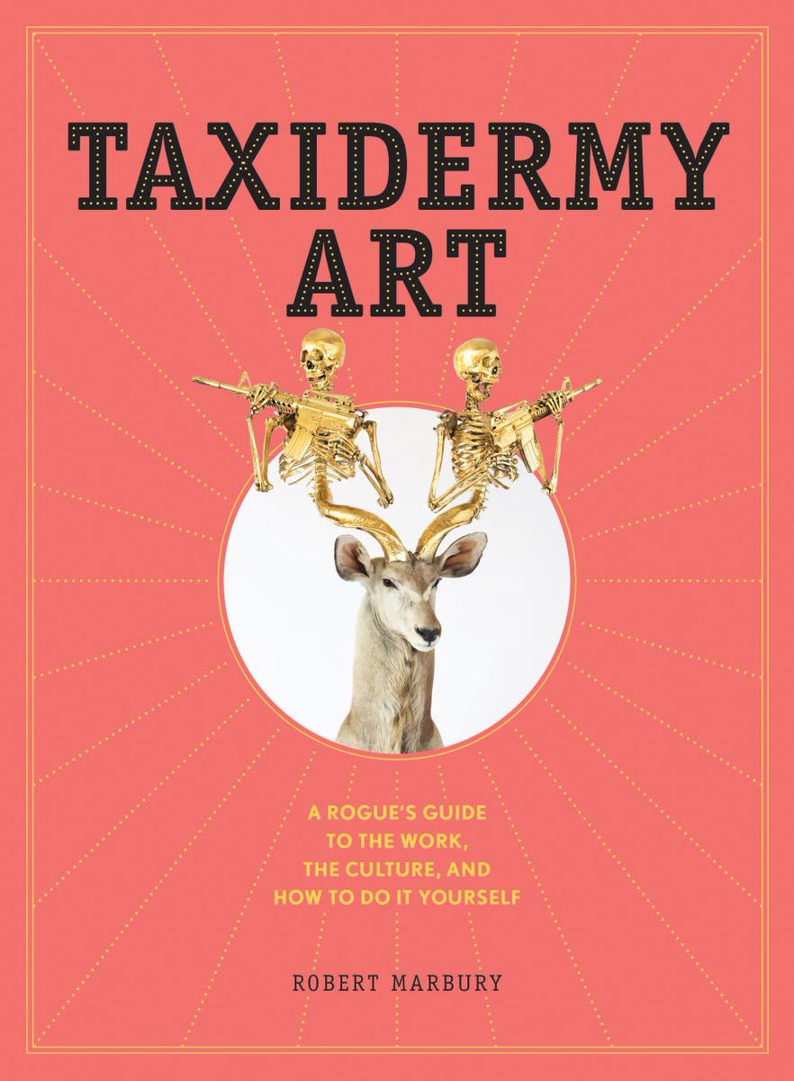 TONIGHT at 7: Taxidermy for a New Century with @robertmarbury, author of Taxidermy Art!