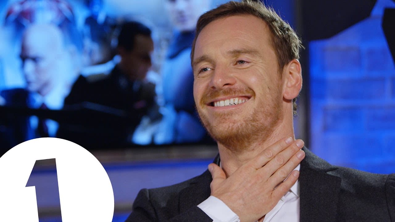 "Right in the throat!" - Michael Fassbender got SHOT behind-the-scenes of X-Men