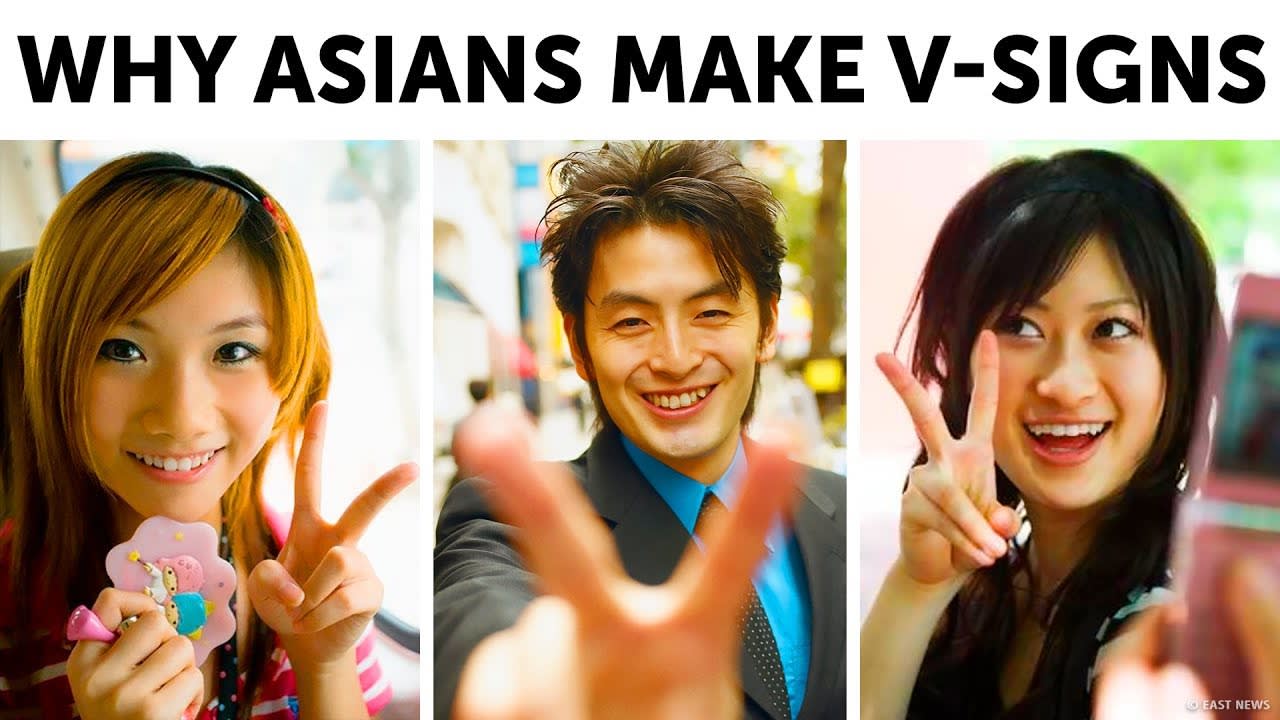 We Understood Why Asians Make V-Signs