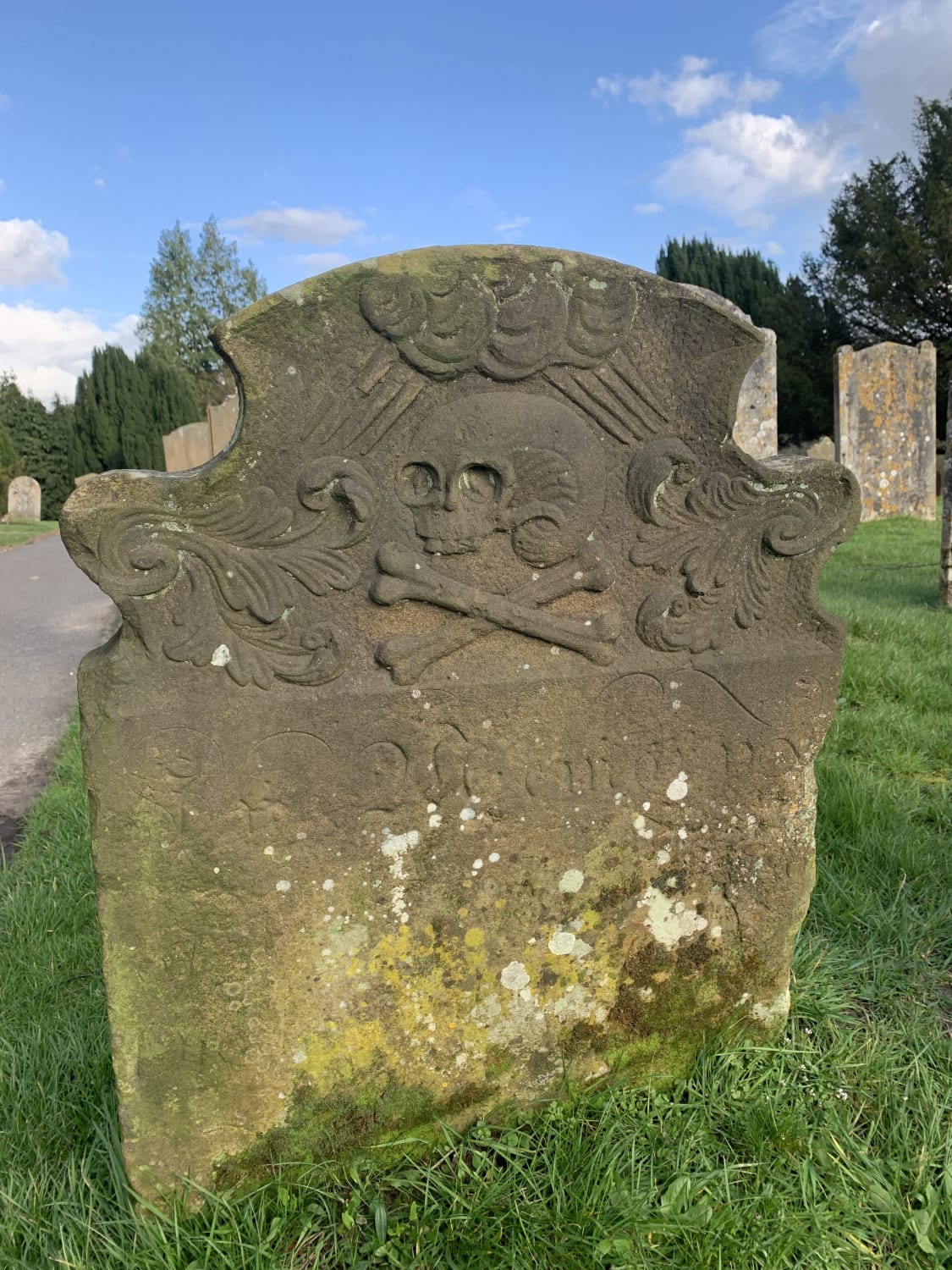 Pirates gravestone in Godstone, England. His name was John Edward Trenchman and he was part of Captain Morgan’s crew. Awesome!