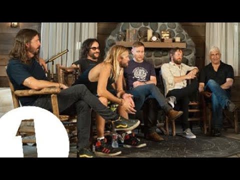 Foo Fighters talk life, music and headlining Glastonbury with Clara Amfo