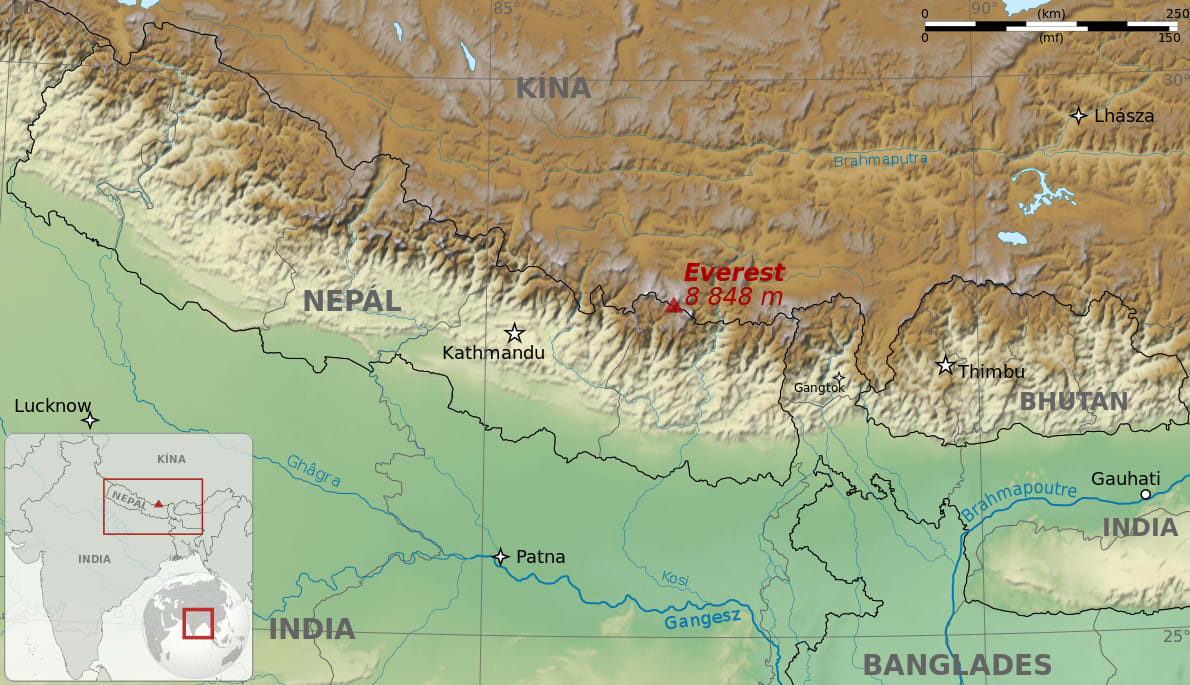 for you that do not know where mount everest is located
