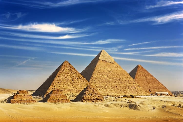 Does anyone have a map with the location of all pyramids in Egypt?