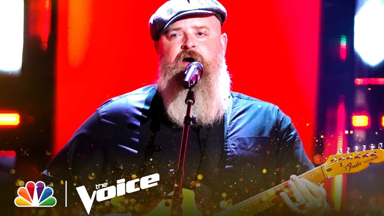 Joe McGuinness Hits Hard on The Allman Brothers Band's "Midnight Rider" | Voice Blind Auditions 2021