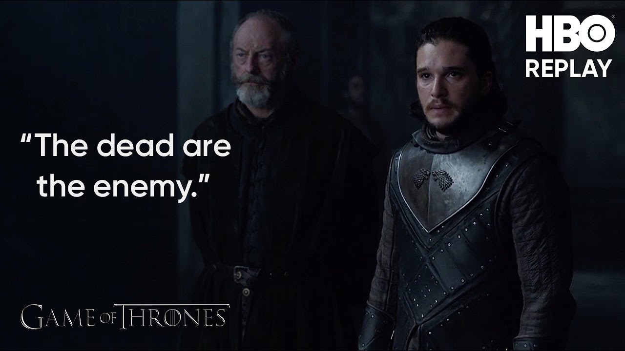Game of Thrones: Jon Snow and Daenerys Meet | HBO Replay