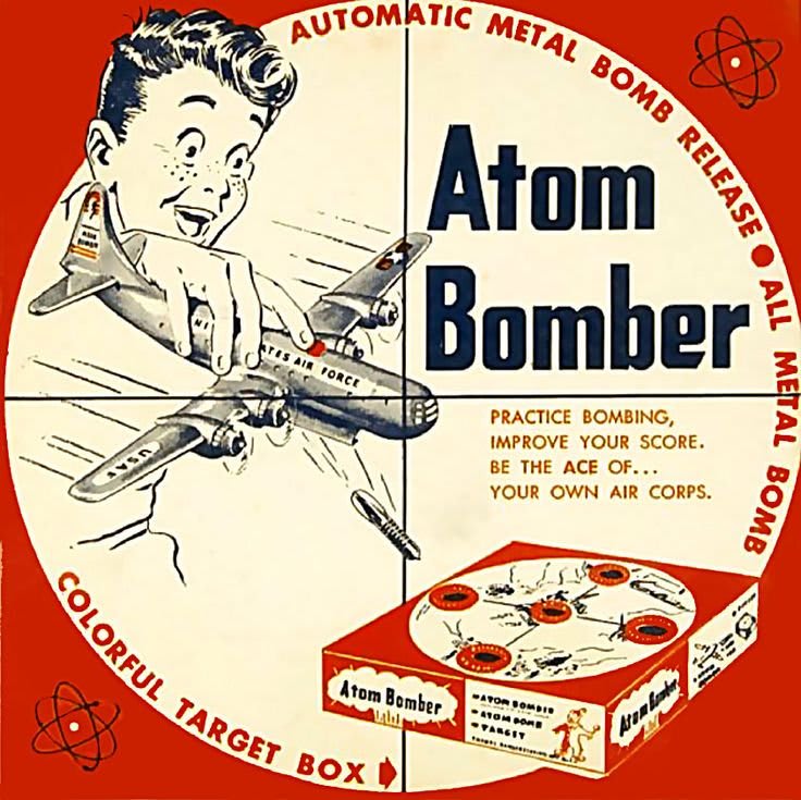 Hake's Atom Bomber target game, 1946.