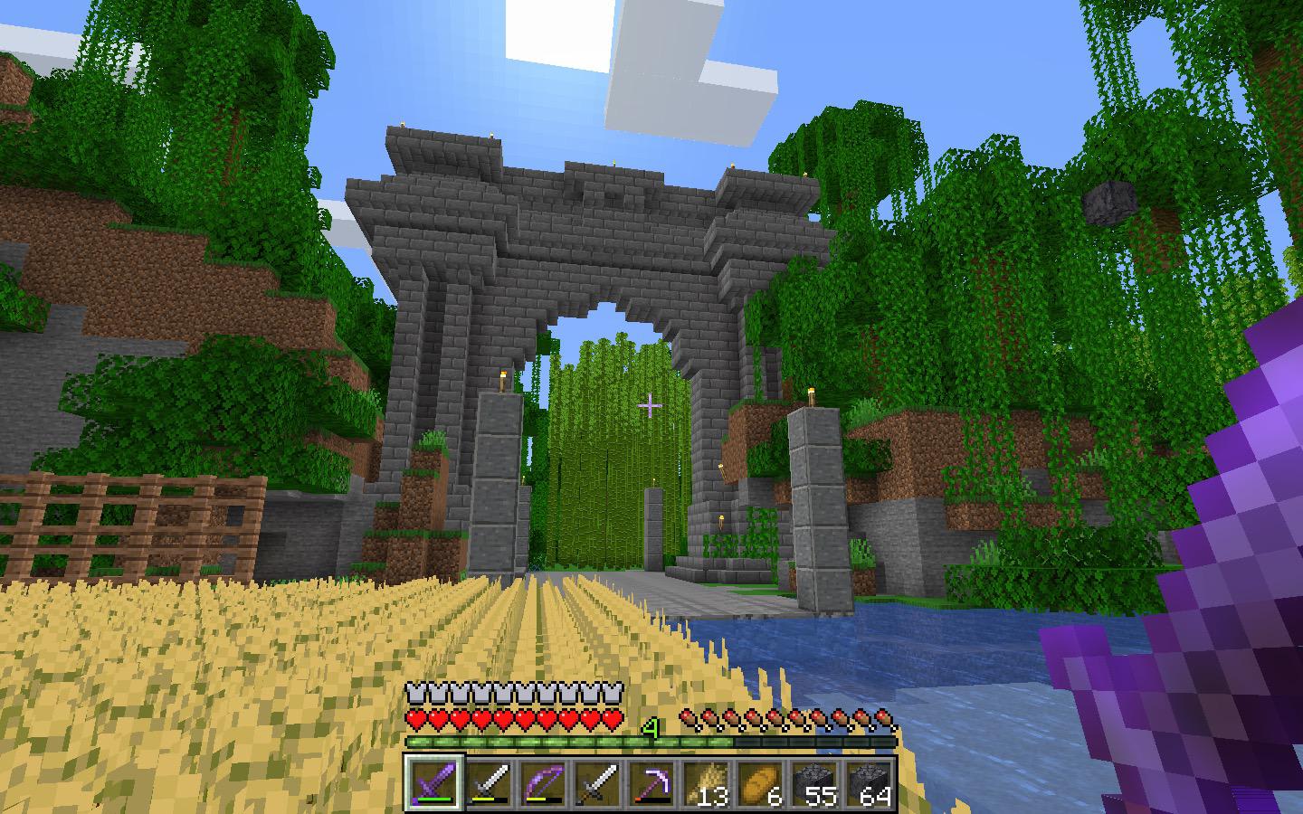 Roman Arch I built in my Survival World