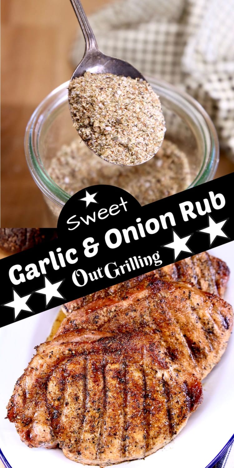 Sweet Garlic and Onion Rub {Grilling Rub} - Out Grilling