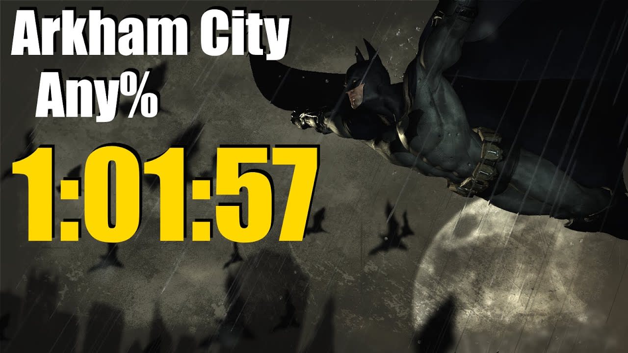 [obsolete, former WR] Batman: Arkham City Speedrun (Any%) in 1:01:57