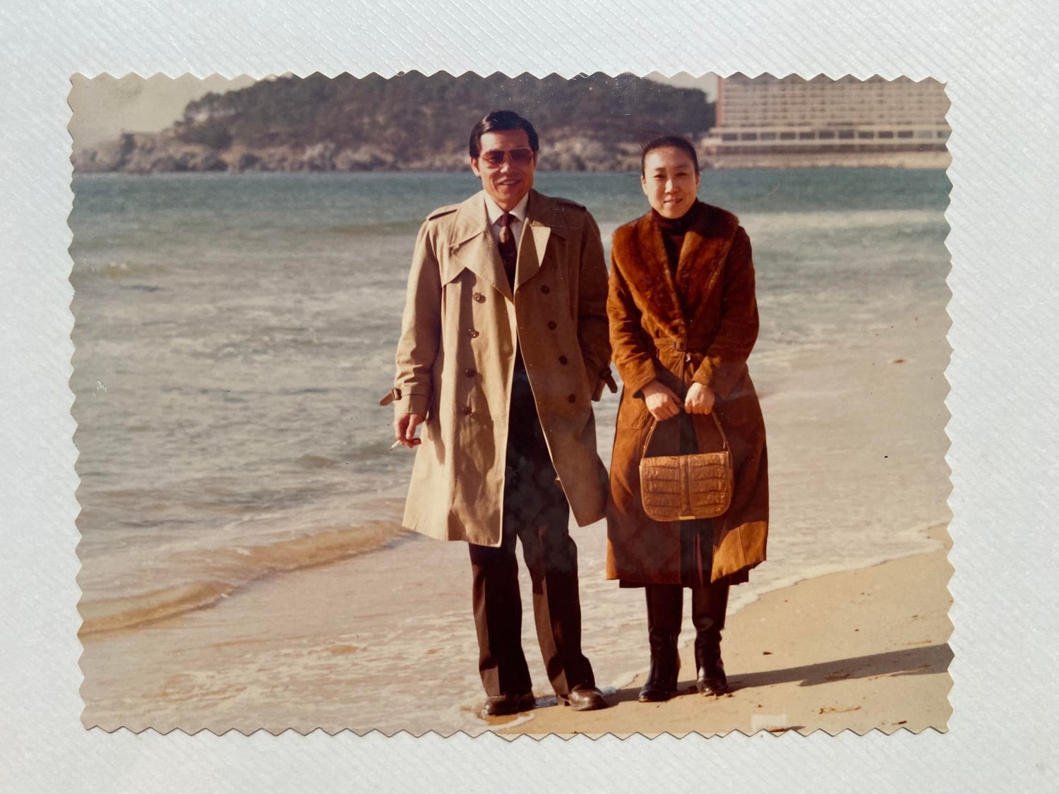 My grandparents, Haeundae, Busan, 1981