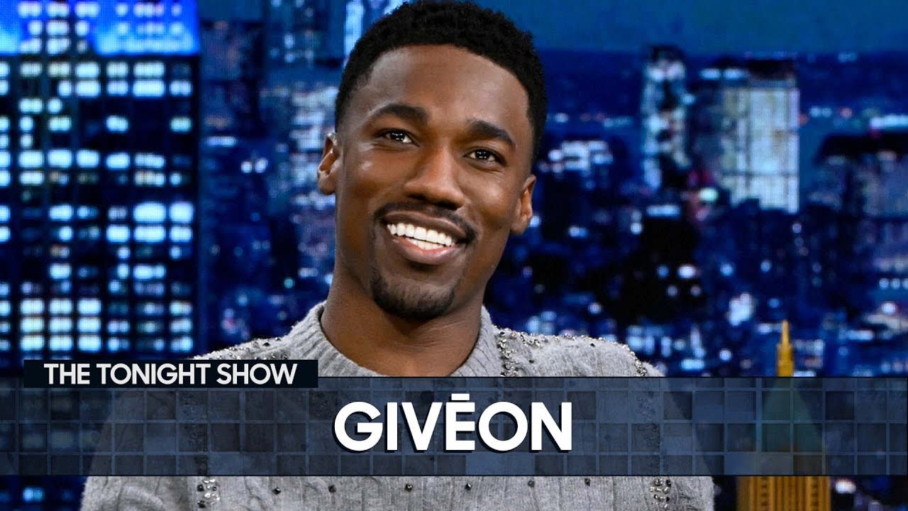 GIVĒON Clears Up What Happened with His Mic at the BET Awards (Extended) | The Tonight Show