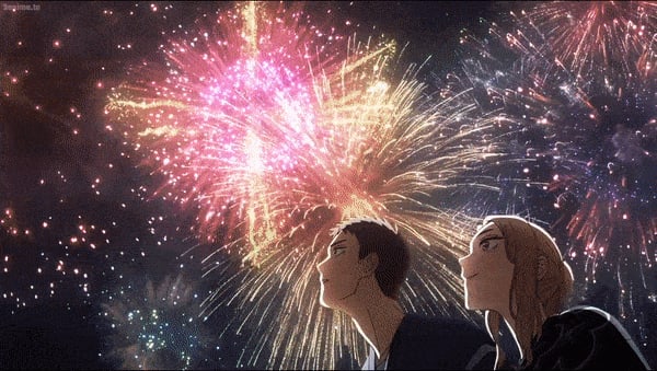 Those fireworks where so beautiful