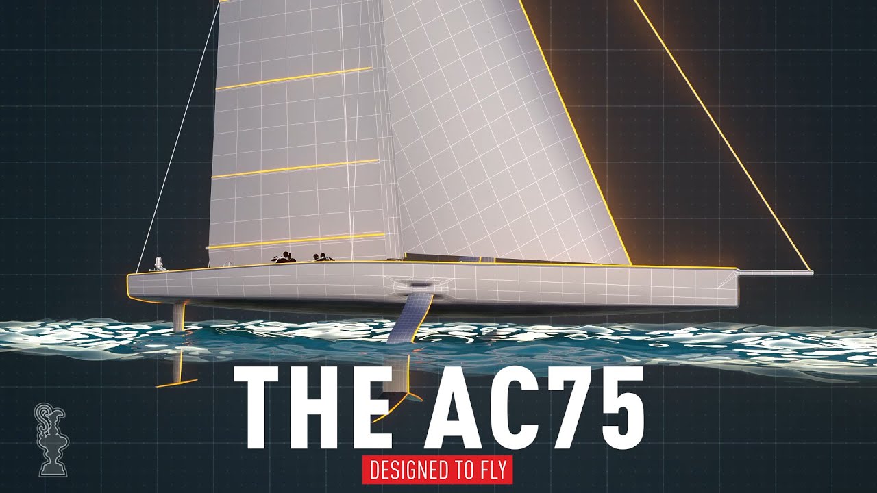 The new boats for the America's Cup, most advanced sailing technology (watch, it's magic)