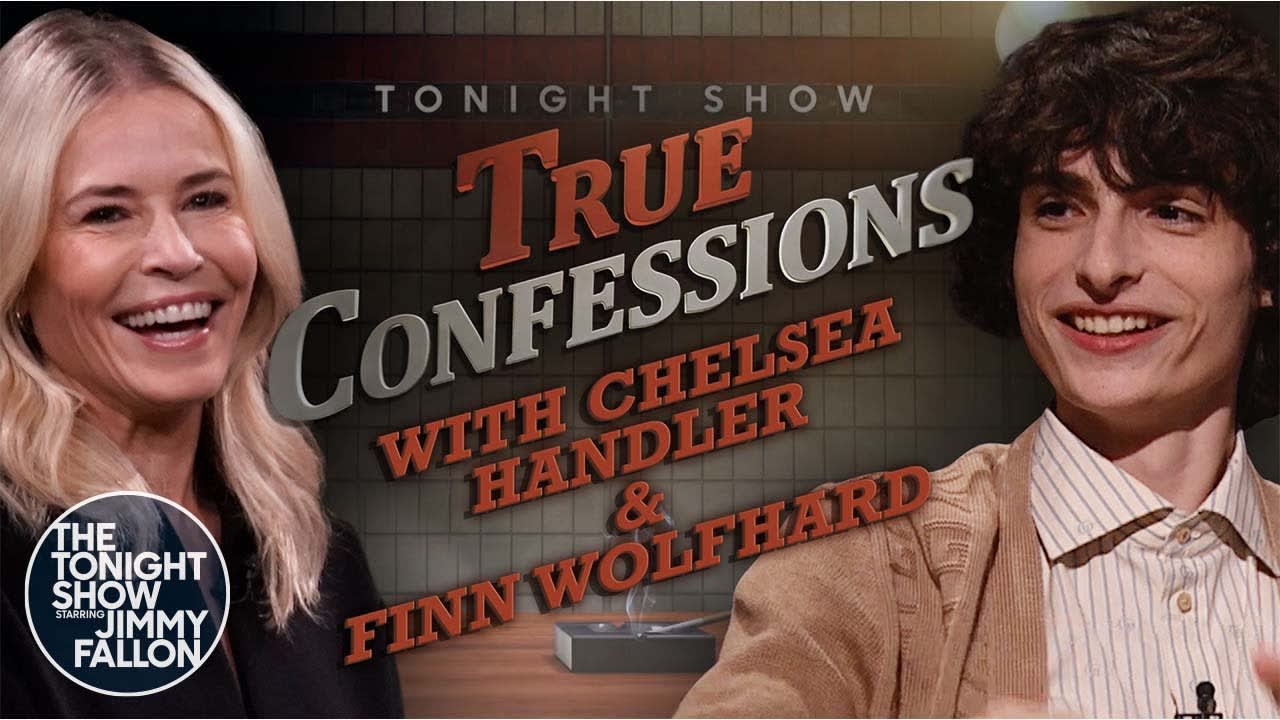 True Confessions with Chelsea Handler and Finn Wolfhard | The Tonight Show Starring Jimmy Fallon