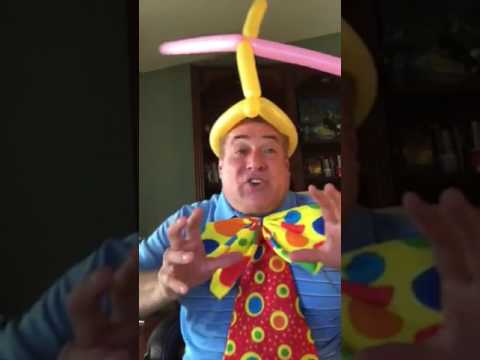 "GOOD GOD!..God is GOOD!" Man in ridiculous balloon hat and clown tie sings poorly and then talk about God. The rare video with zero views before I watched it. 3 years old.