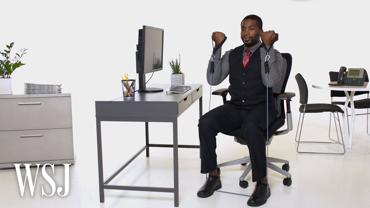 How to Get Your Daily Workout at Your Desk | WSJ