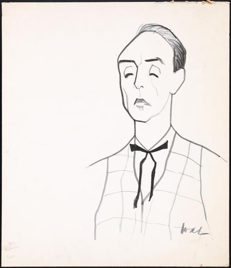 OnThisDay in 1904, @nycballet co-founder GeorgeBalanchine was born. TodayinHistory NYCBallet ✏️ : William Auerbach-Levy, George Balanchine, co-founder of the New York City Ballet, ca. 1959, 64.100.213