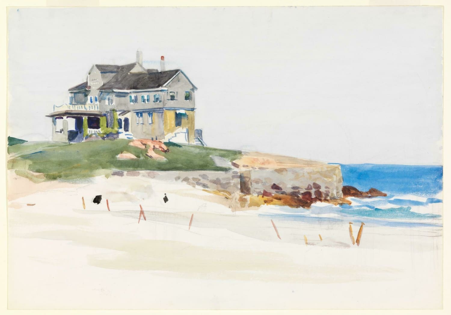 Rooms by the Sea, Edward Hopper, 1951