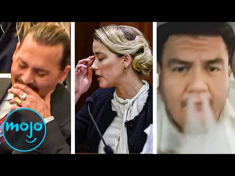 Top 10 Moments From the Johnny Depp and Amber Heard Trial That Broke the Internet