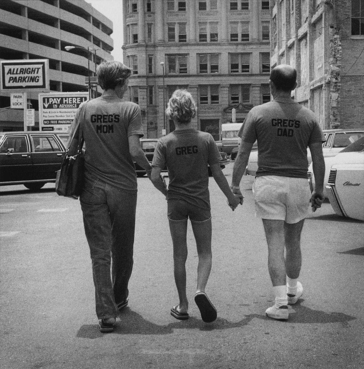 Greg and his parents. Fort Worth, Texas, 1980's.