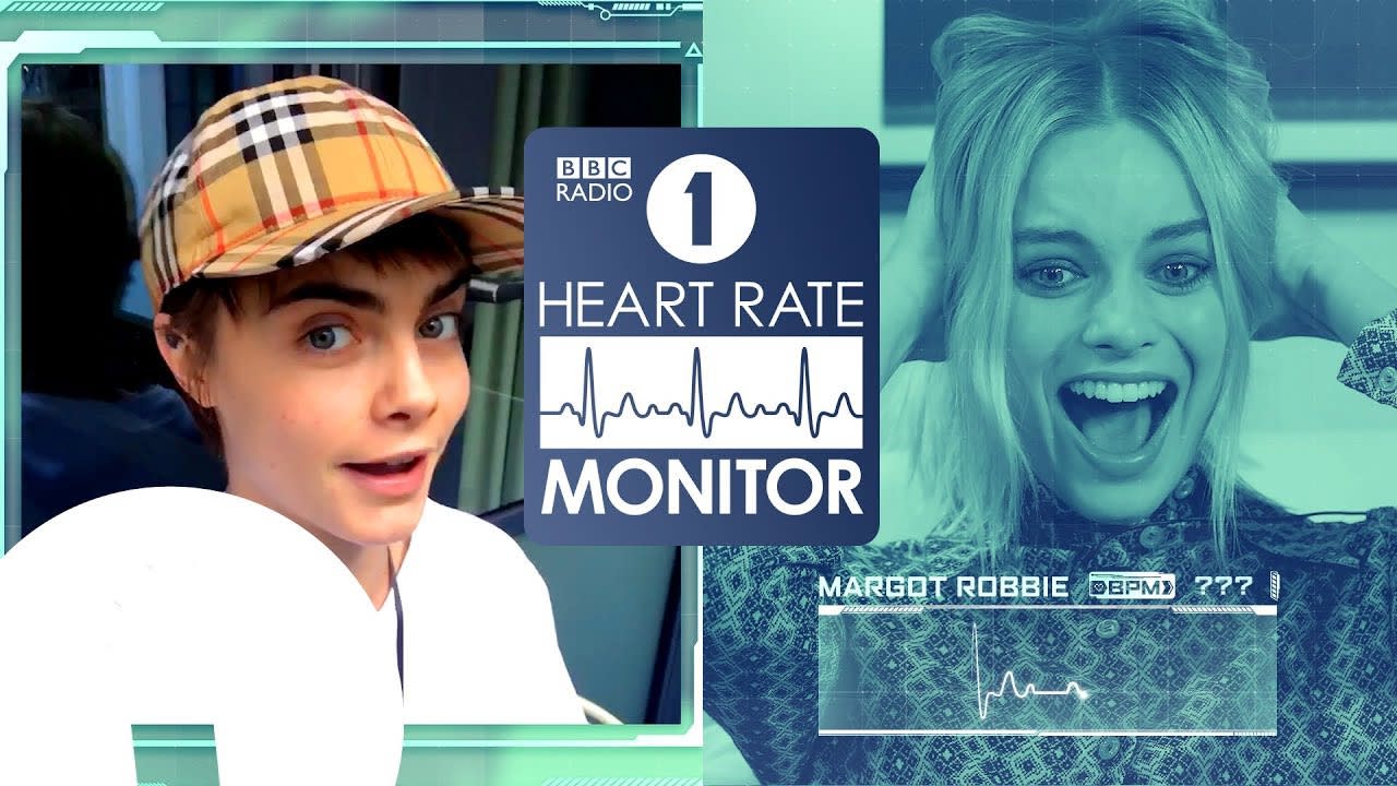 Margot Robbie HEART RATE MONITOR ft. Cara Delevingne, Alexander Skarsgård & Bullet For My Valentine