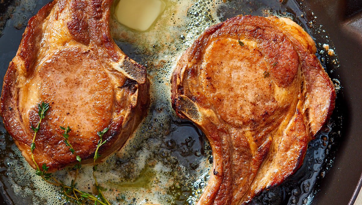 The secret to life-changing pork chops? Treat it like steak! Here's how to make them: