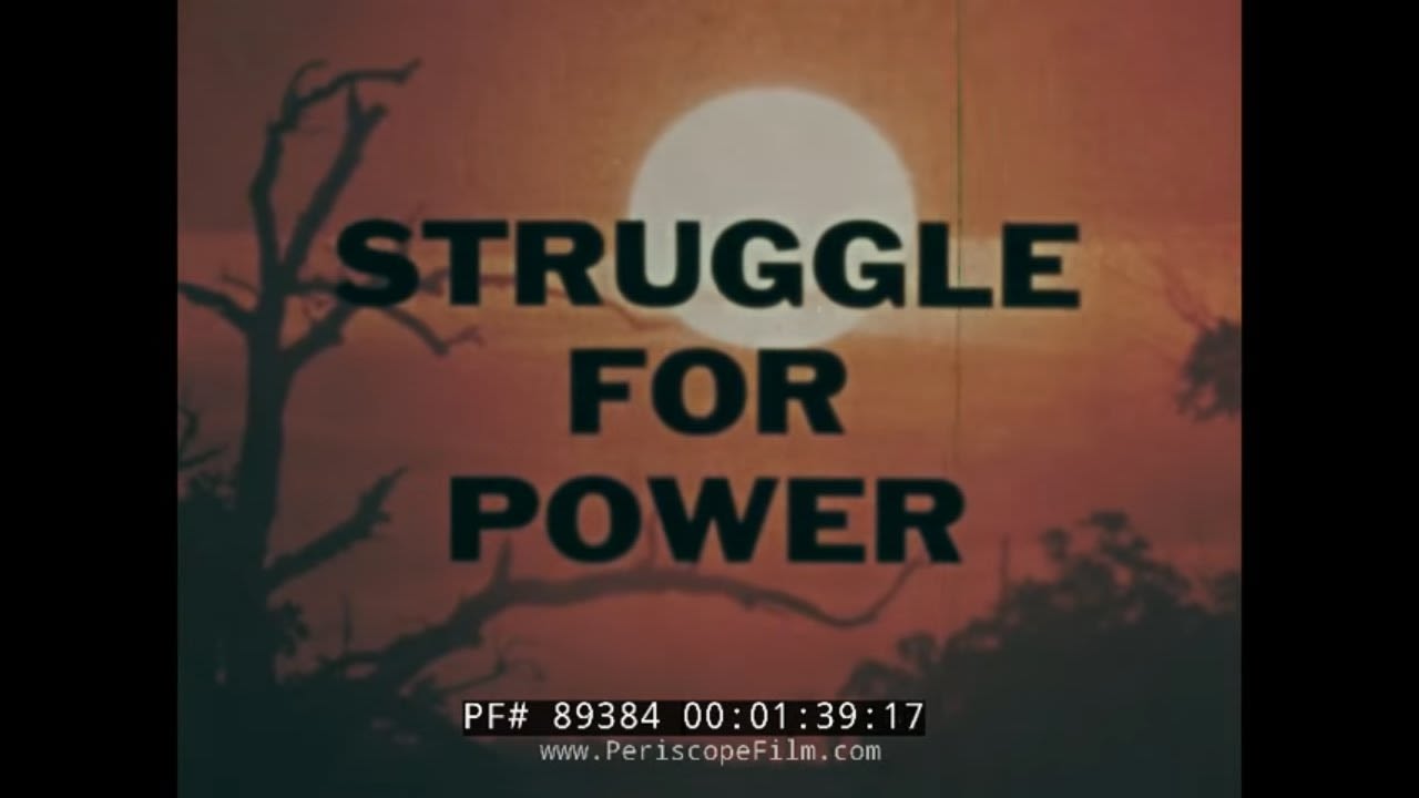 " STRUGGLE FOR POWER " 1970s ALTERNATIVE ENERGY SOURCES FILM NUCLEAR SOLAR OIL SHALE WIND 89384