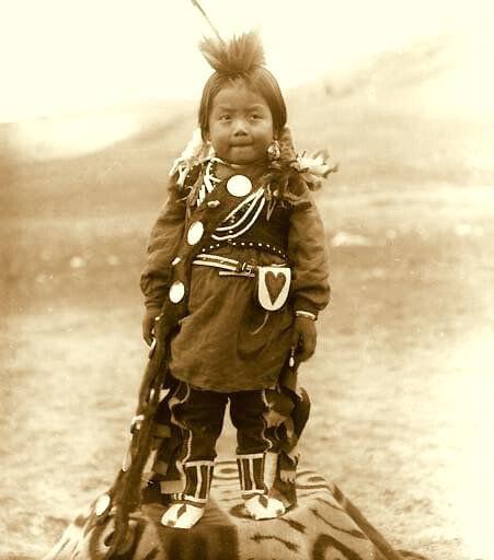Nez Perce, Native American Boy, 1903. The Nez Perce were the largest tribe Lewis and Clark met between the Missouri River and the Pacific Coast.