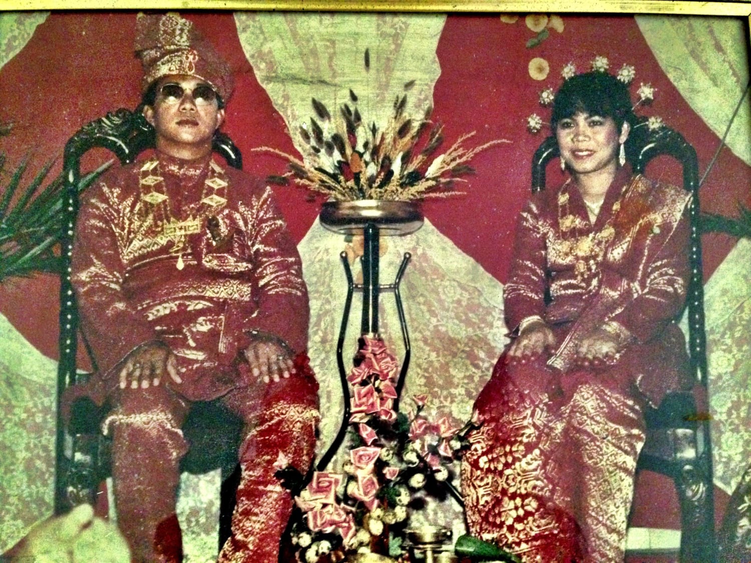 My parents’ Malaysian wedding in 1987