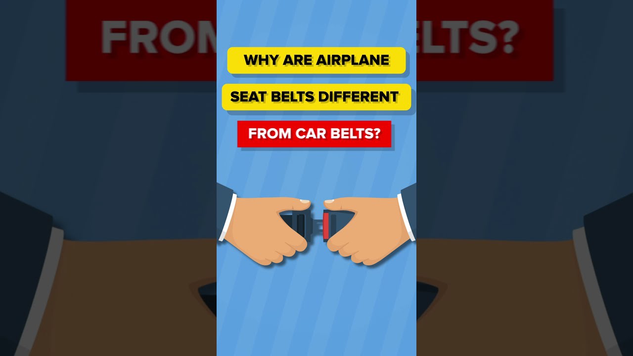Why Are Airplane Seatbelts Different Than Cars