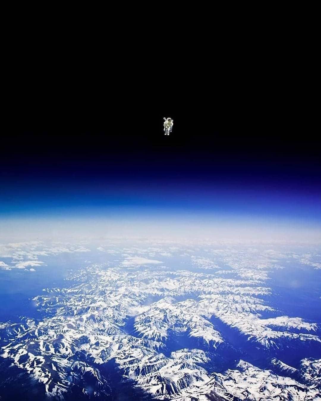 First person to go in space untethered from a shuttle.