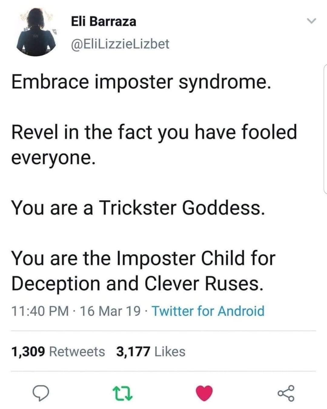 A much better take on imposter syndrome