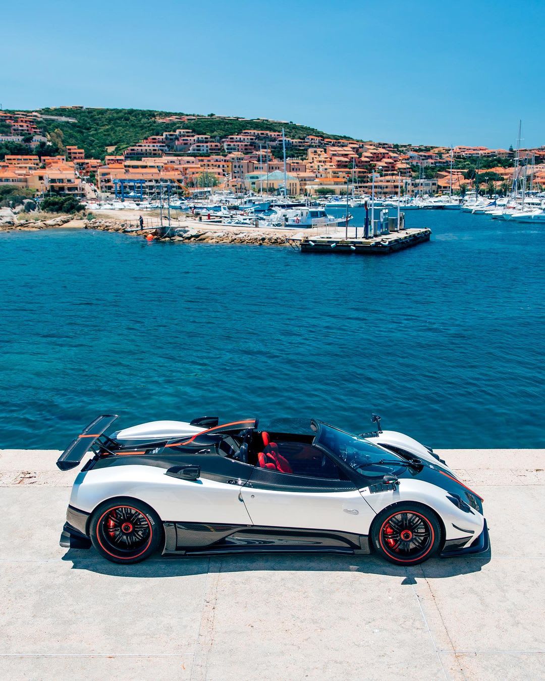 A Pagani Zonda Roadster Cinque in Sardinia by Alex Penfold