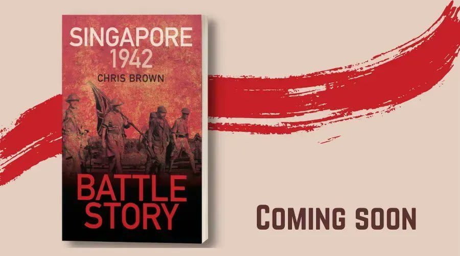 80 years ago, Singapore, the “Gibraltar of the East” and a strategic British stronghold, fell to Japanese forces. Discover more in 'Battle Story: Singapore 1942' by Dr Chris Brown, out in paperback this #February! (📕: