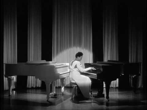 Hazel Scott on Two Grand Pianos