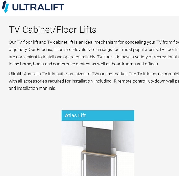 Mix Tv Cabinet Floor Lifts Archives