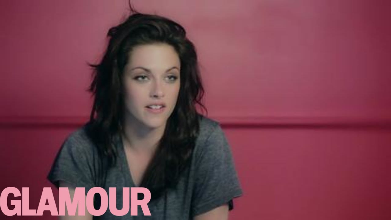Kristen Stewart: First Crush, Goodbye to Bella & Reading Her Cat's Mind - Glamour Cover Stars
