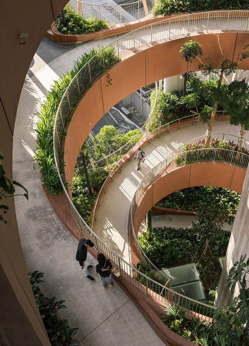 @BIG_Architects and @crassociati's biophilic 'capitaspring' skyscraper completes in singapore