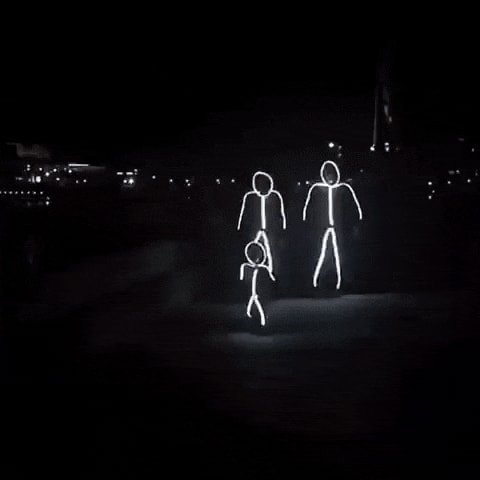 This Family Stick Figure Costume