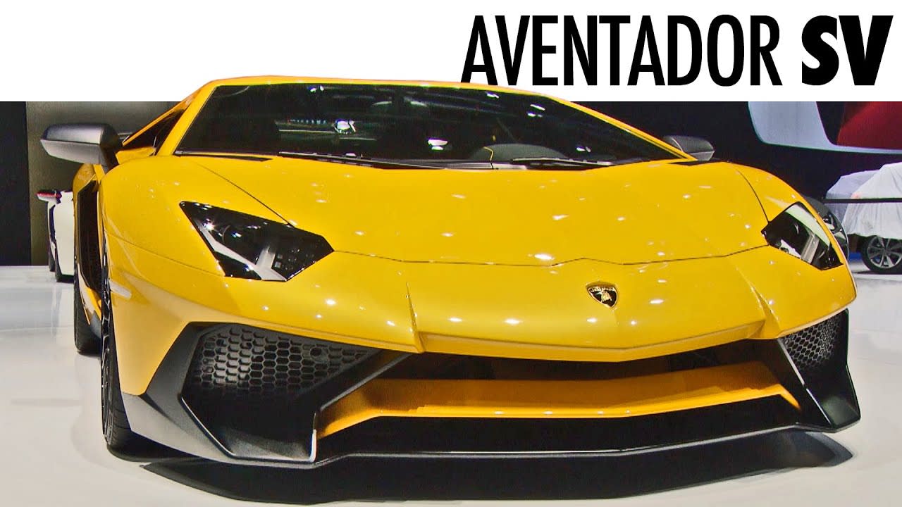 Lamborghini Aventador SV - Exterieur and Interior Walkaround