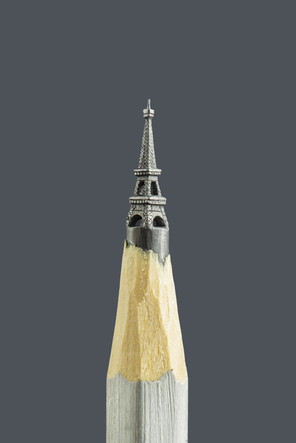 "Eiffel tower" Jasenko Đorđević (TOLDart), pencil sculpture, 2021