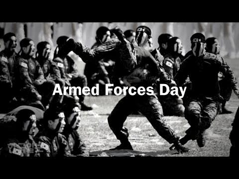 Korean Special Forces in Korea's 72th Armed Forces Day Celebration