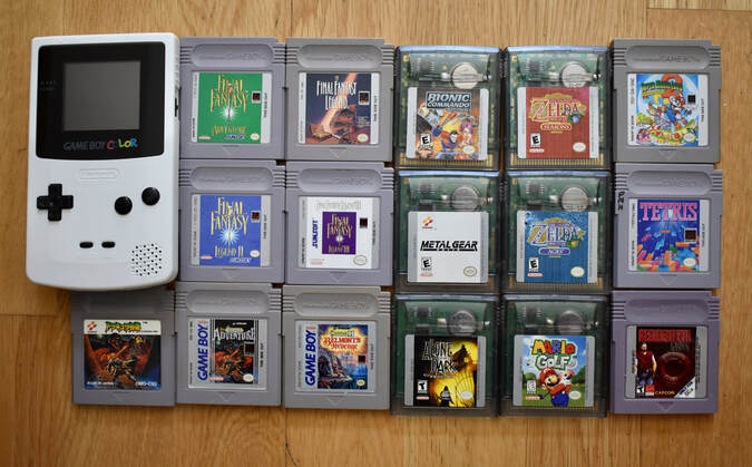 My GB/GBC collection and a haiku for every game