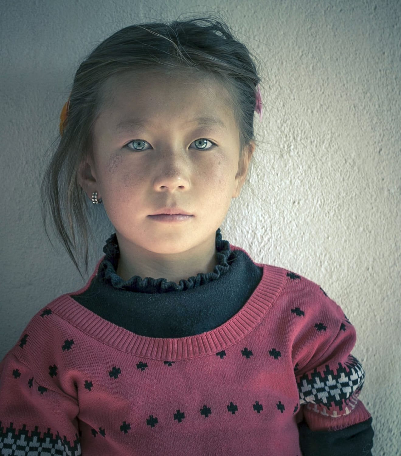 A Kyrgyz girl in Tajikistan