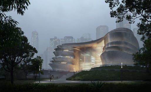 Zaha Hadid Architects reveals details of their latest museum project, Shenzhen Science and Technology Museum