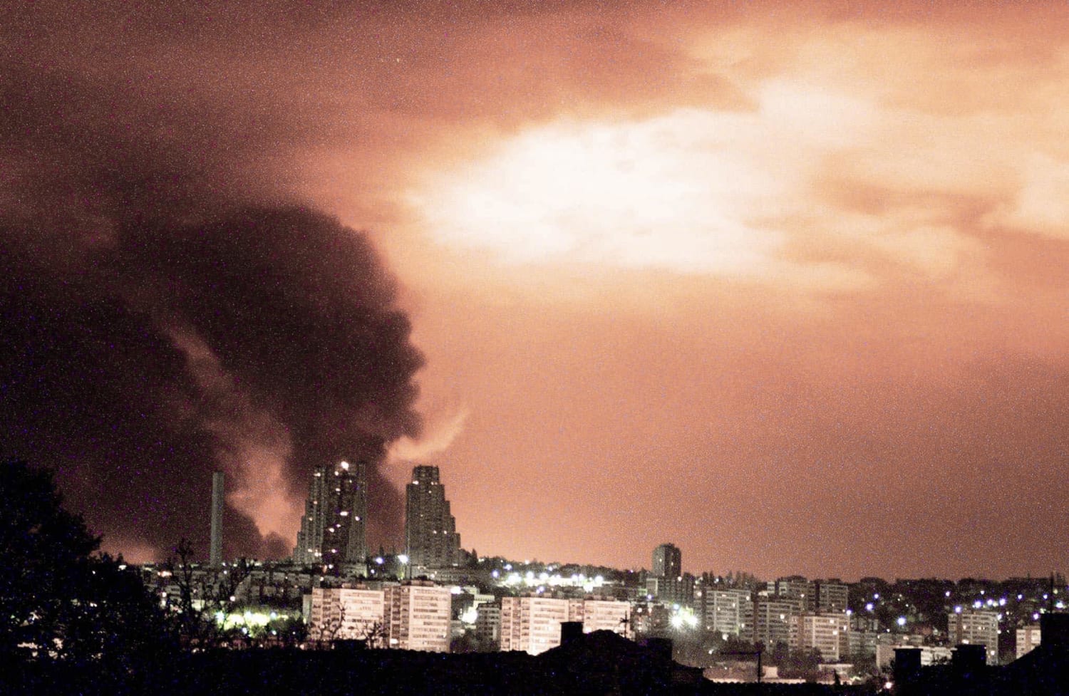 NATO bombing of Belgrade, Yugoslavia in 1999